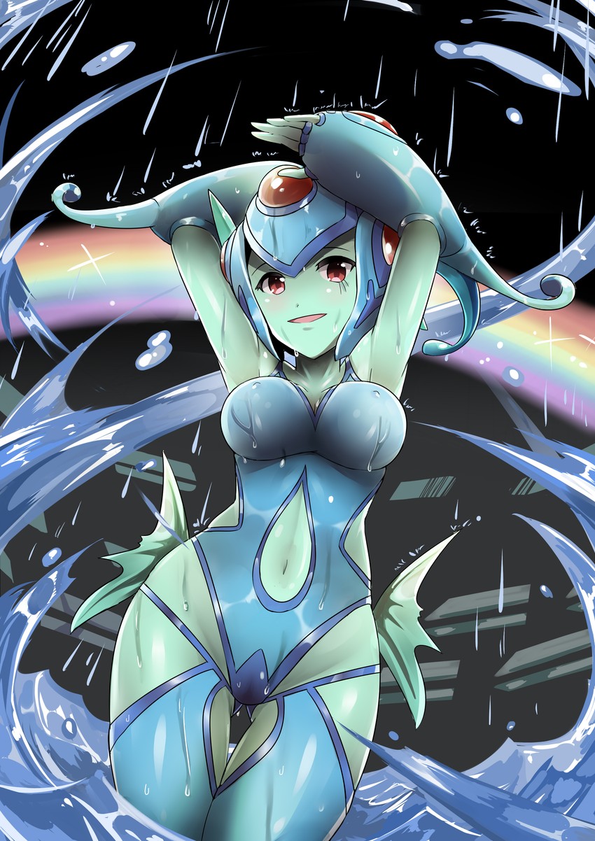 ranamon (digimon and 1 more) drawn by sudhiro_sappurisa