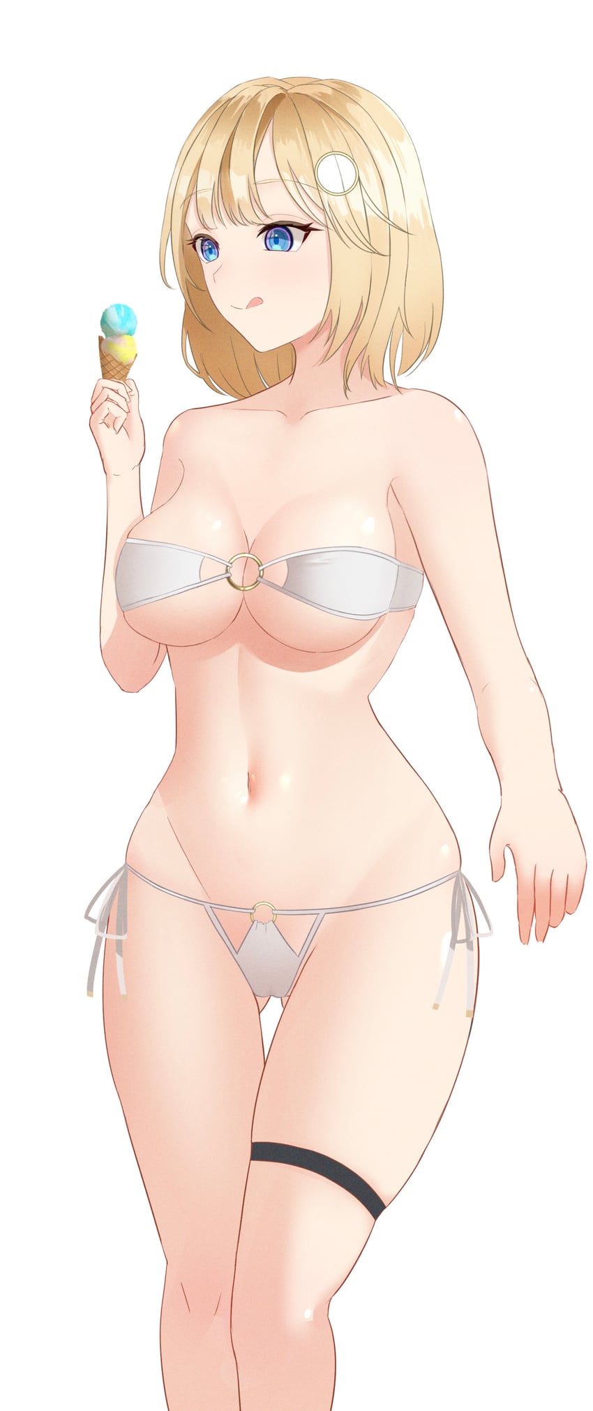 watson amelia (hololive and 1 more) drawn by purewhite_draw