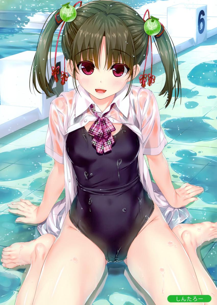 shizuku (original and 1 more) drawn by shintarou