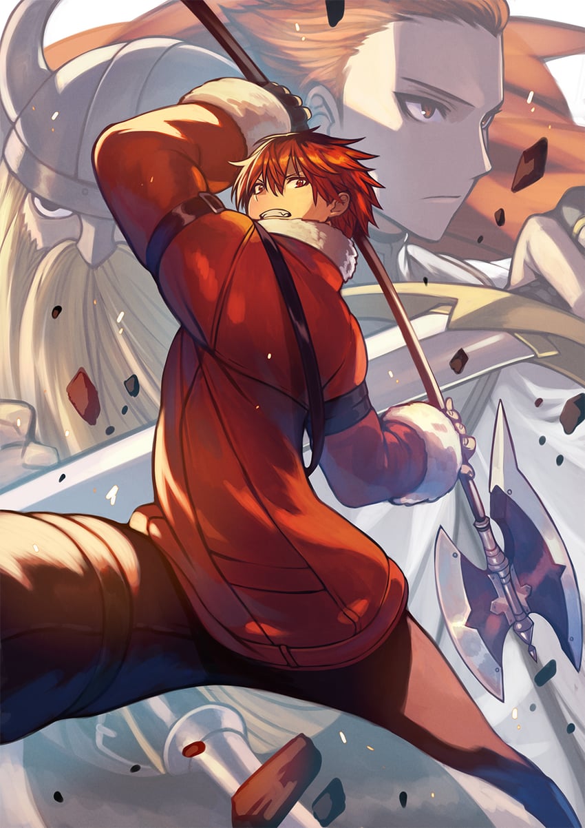 stark, eisen, and stoltz (sousou no frieren) drawn by rumie