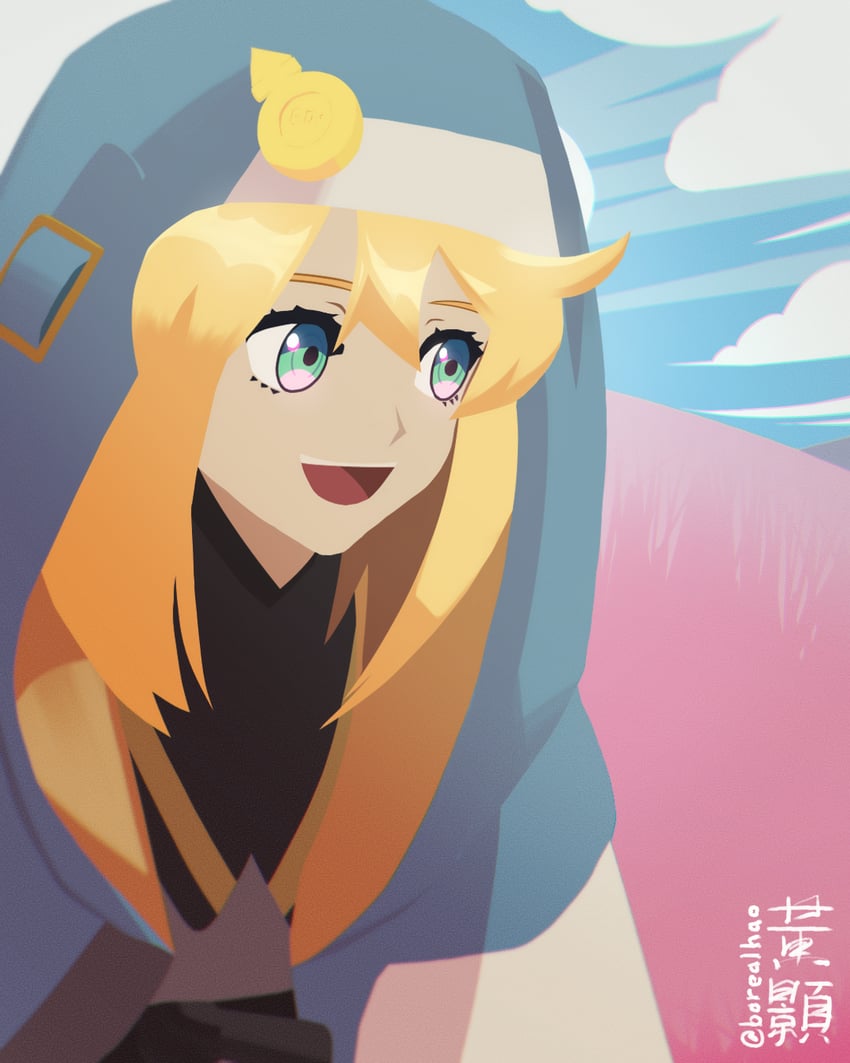 bridget (guilty gear and 1 more) drawn by borealhao