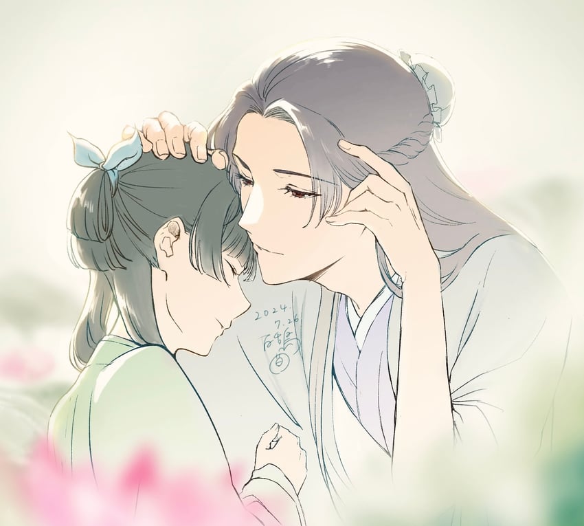 maomao and jinshi (kusuriya no hitorigoto) drawn by yoakedori914moz