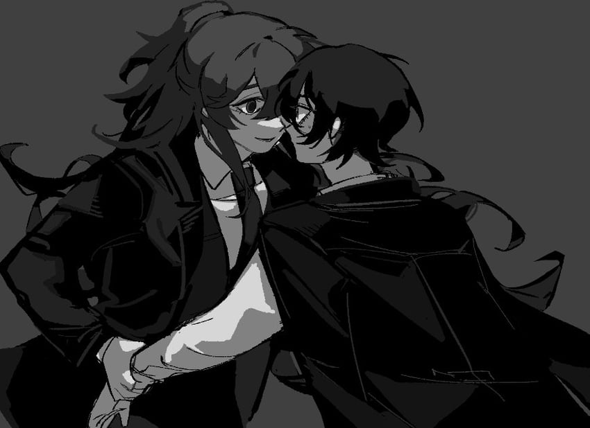 yi sang and hong lu (project moon and 1 more) drawn by guestwot