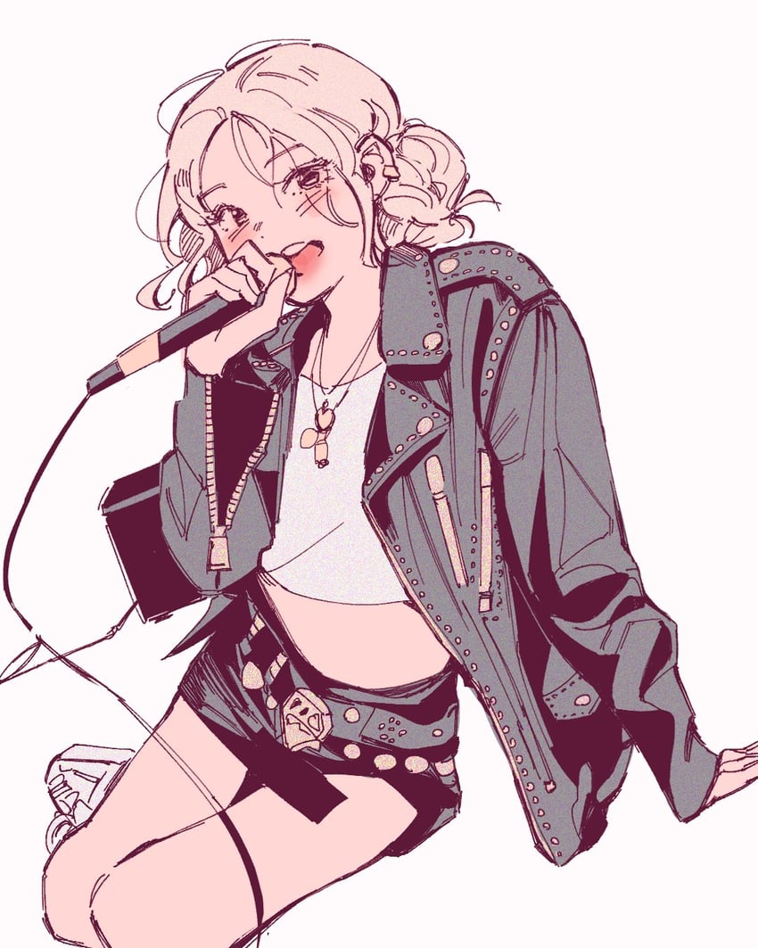 rose (real life and 1 more) drawn by polo_tokki