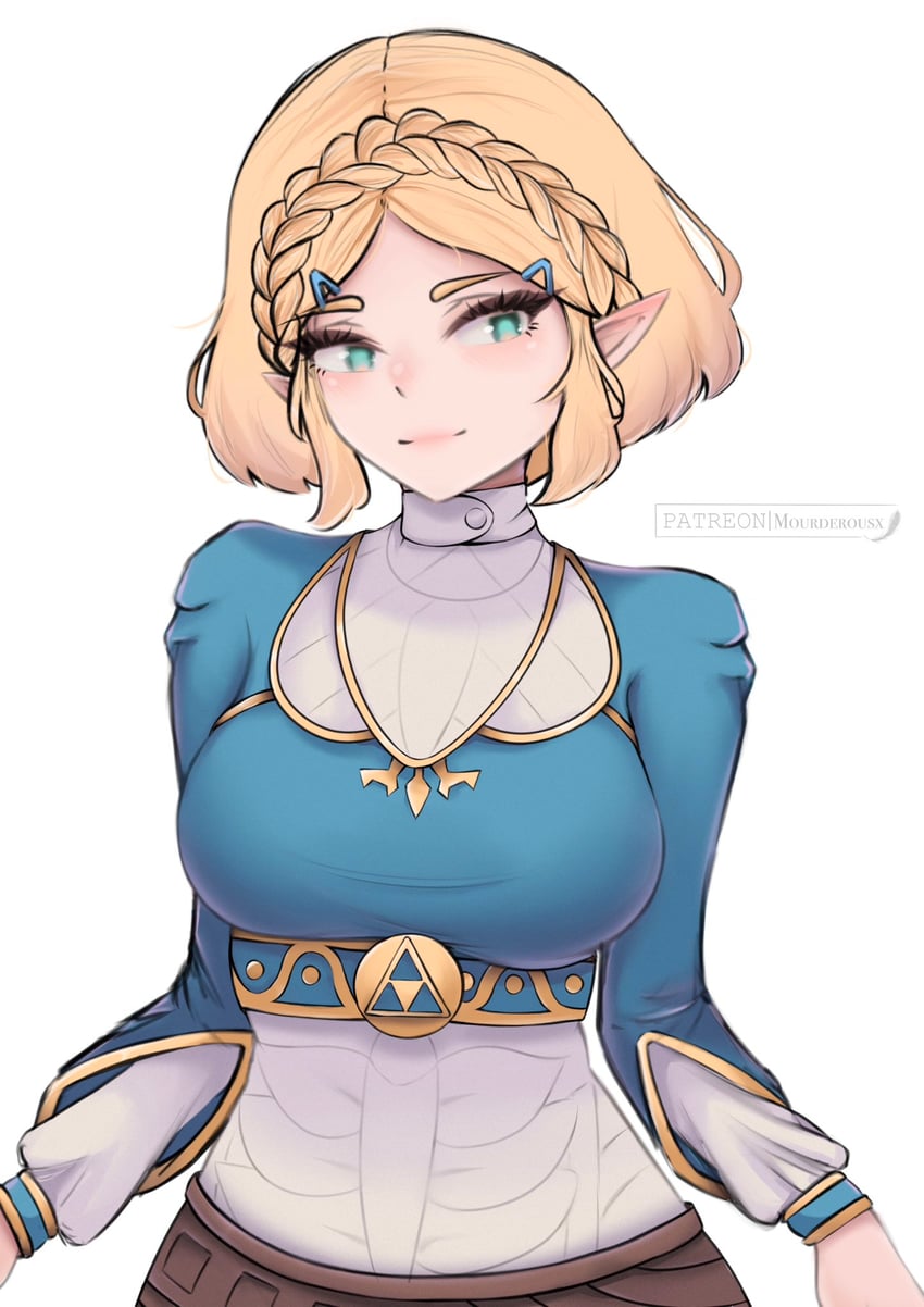 princess zelda (the legend of zelda and 2 more) drawn by mourderousx
