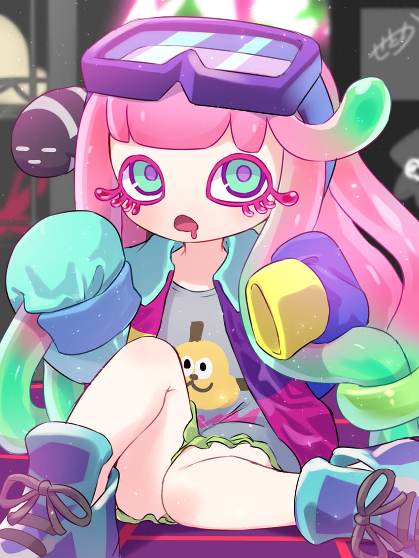 harmony and harmony's clownfish (splatoon and 1 more) drawn by amakusa_setoka