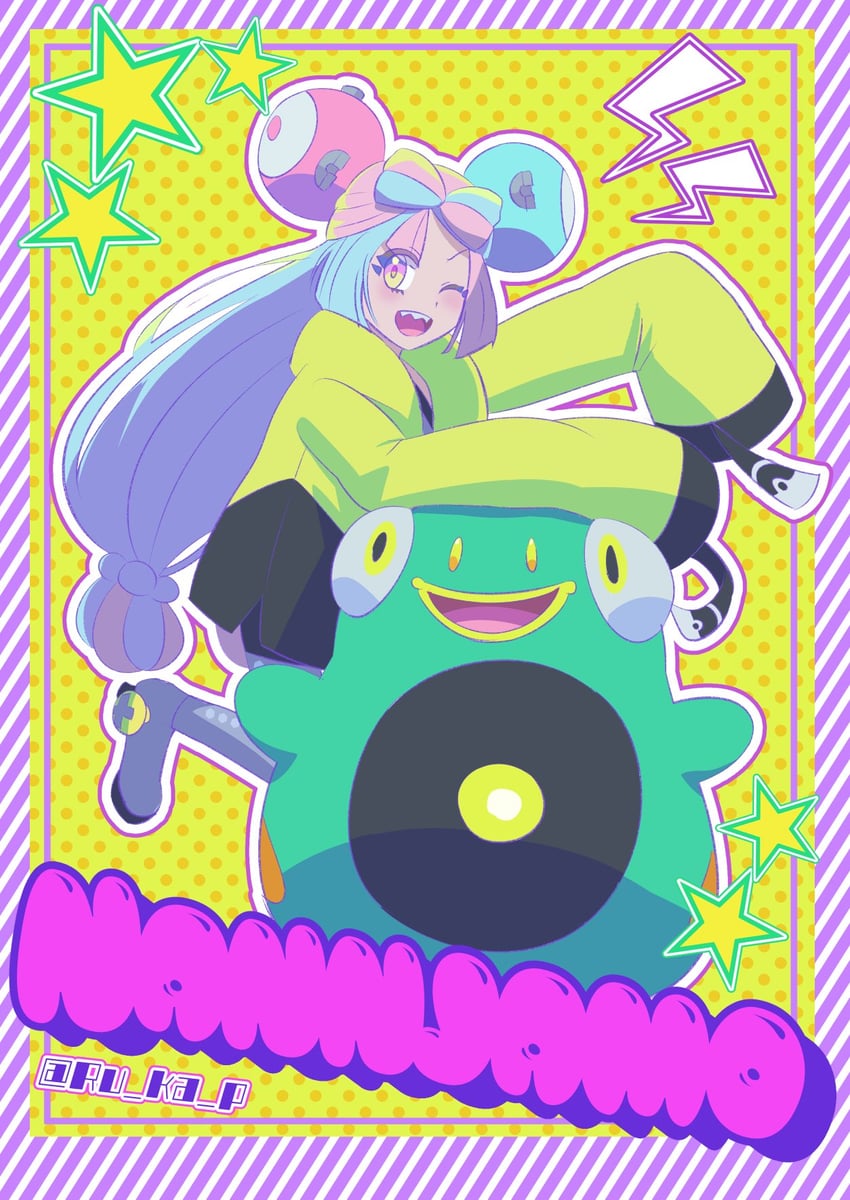 iono, magnemite, and bellibolt (pokemon and 1 more) drawn by ru_ka_p