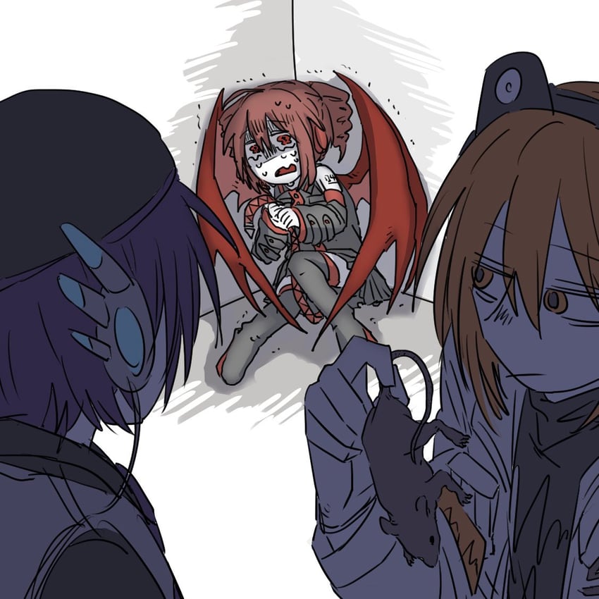 kasane teto, adachi rei, and utane uta (utau and 1 more) drawn by hato_no_mune_wo_momitai