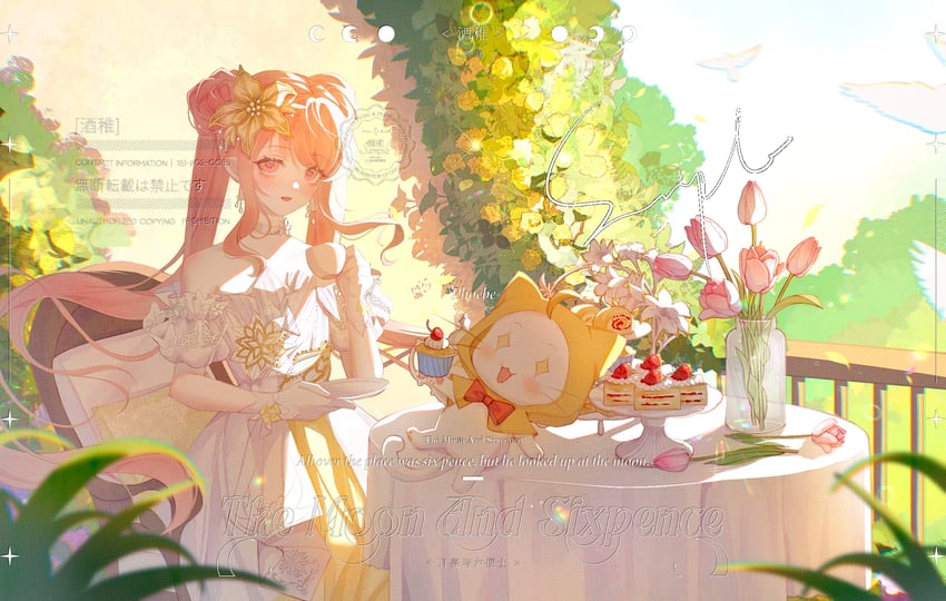 nikki, momo, and lightfold dreams (nikki and 1 more) drawn by jiuzhi
