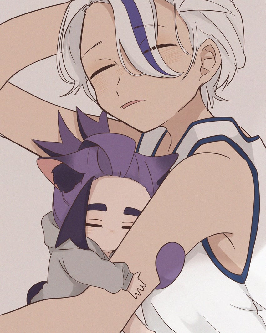 kieran and drayton (pokemon and 1 more) drawn by chigiri_(_chigiri_)