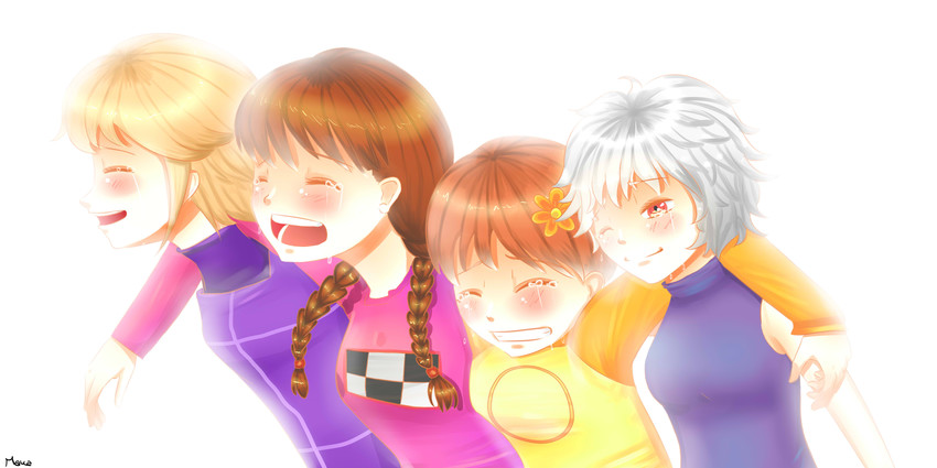madotsuki, urotsuki, sabitsuki, and chie (yume nikki and 3 more) drawn by mocaillustrations