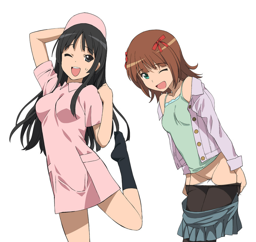 akiyama mio, amami haruka, hikasa youko, and nakamura eriko (idolmaster and 1 more) drawn by a1_(initial-g)