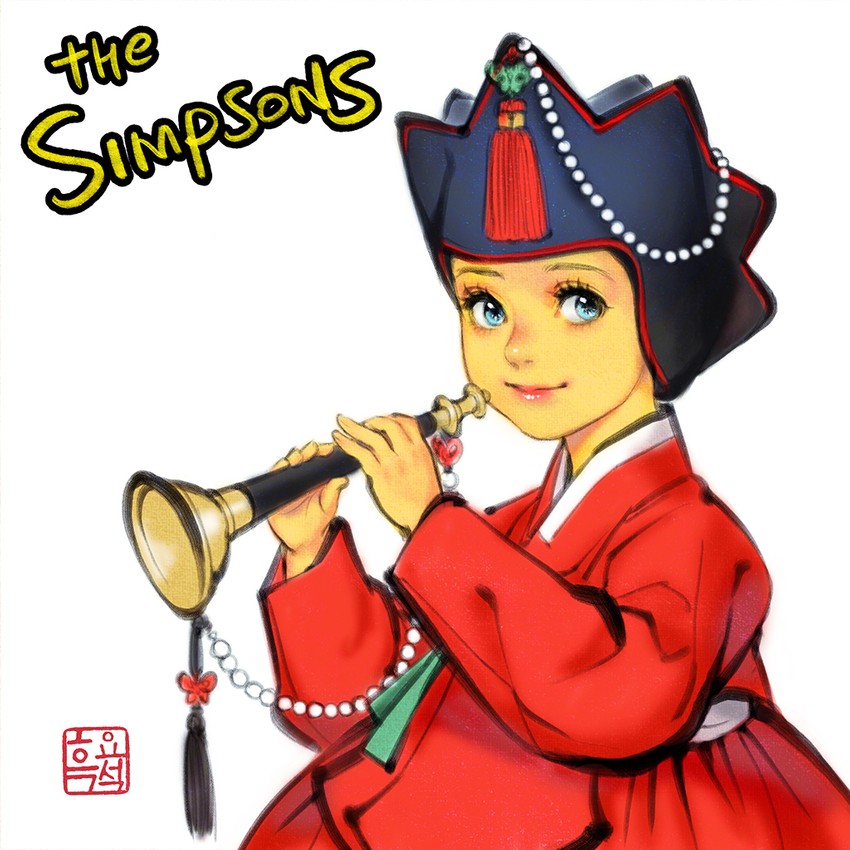 lisa simpson (the simpsons) drawn by nayoung_wooh