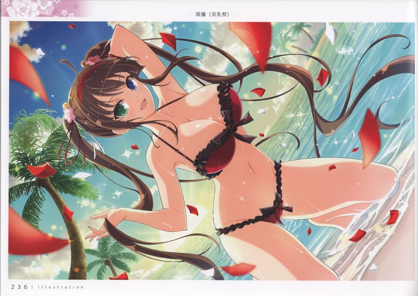 ryoubi (senran kagura and 1 more) drawn by yaegashi_nan