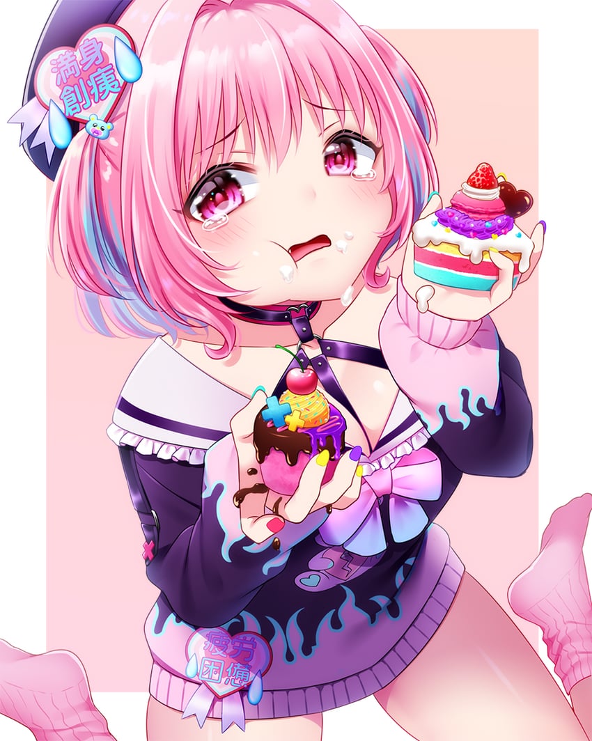 yumemi riamu (idolmaster and 2 more) drawn by komaki_yuzu