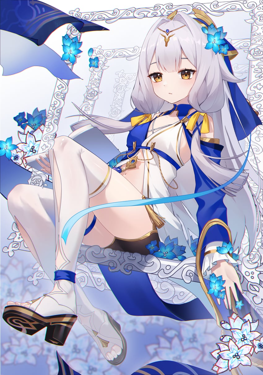 serapeum (honkai and 1 more) drawn by huang_tie_lin
