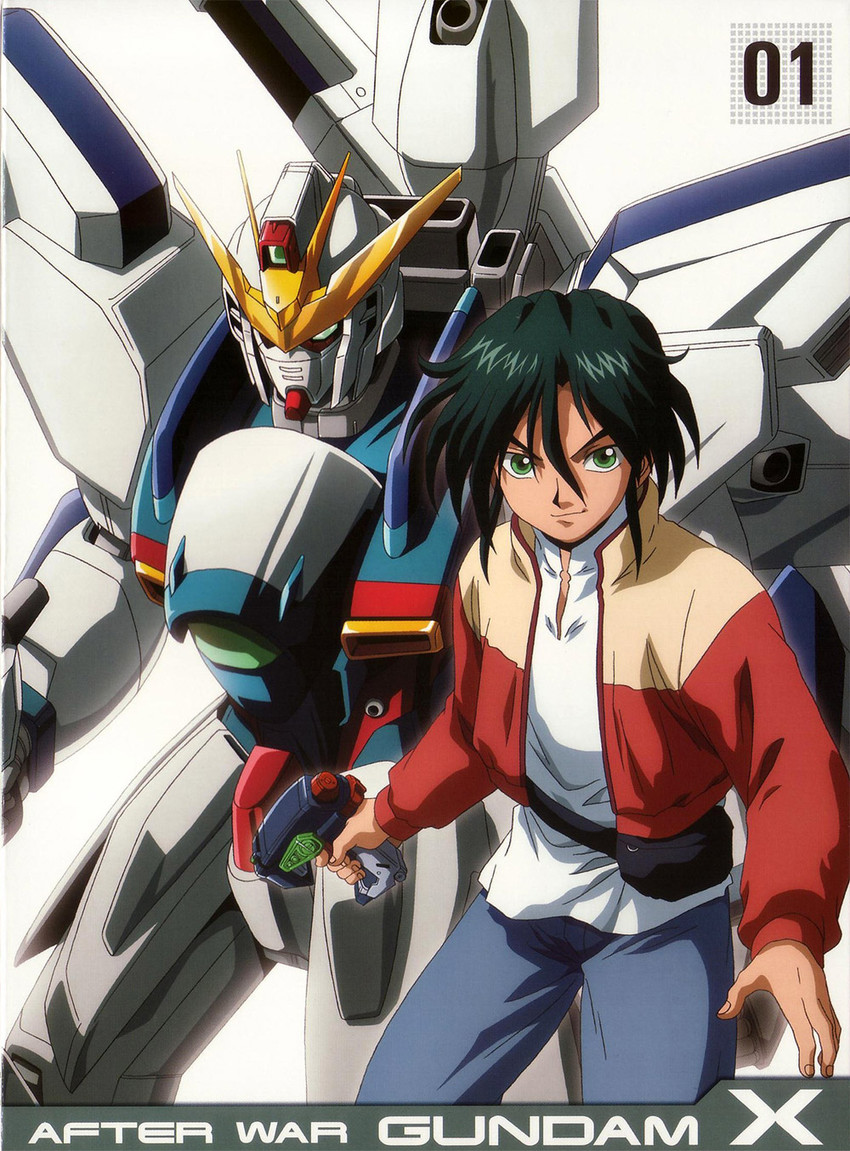 garrod ran and gundam x (gundam and 1 more)