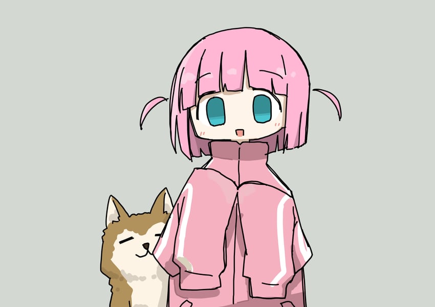 gotoh hitori, gotoh futari, and jimihen (bocchi the rock!) drawn by tokiwa_(914)