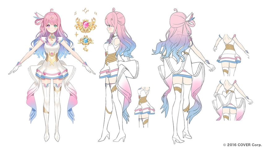 himemori luna (hololive and 1 more) drawn by ancotaku