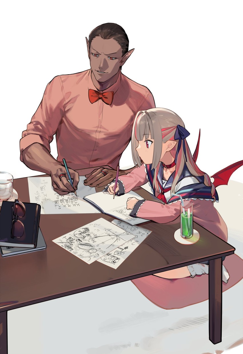 makaino ririmu and gwelu os gar (nijisanji) drawn by duoyuanjun