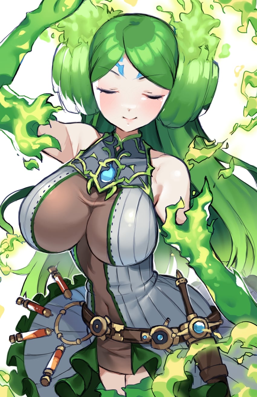 brighid (xenoblade chronicles and 1 more) drawn by suuuuica