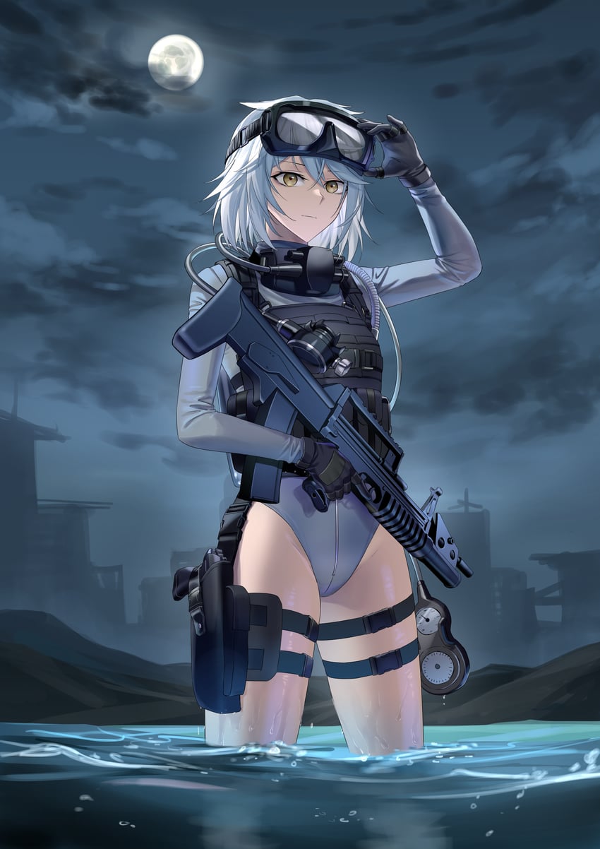 tasha (girls' frontline and 1 more) drawn by suprii