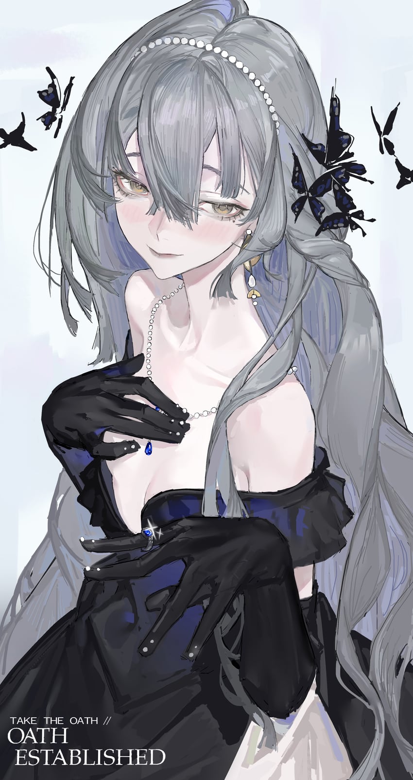 clotho (girls' frontline and 1 more) drawn by backingbutterfly