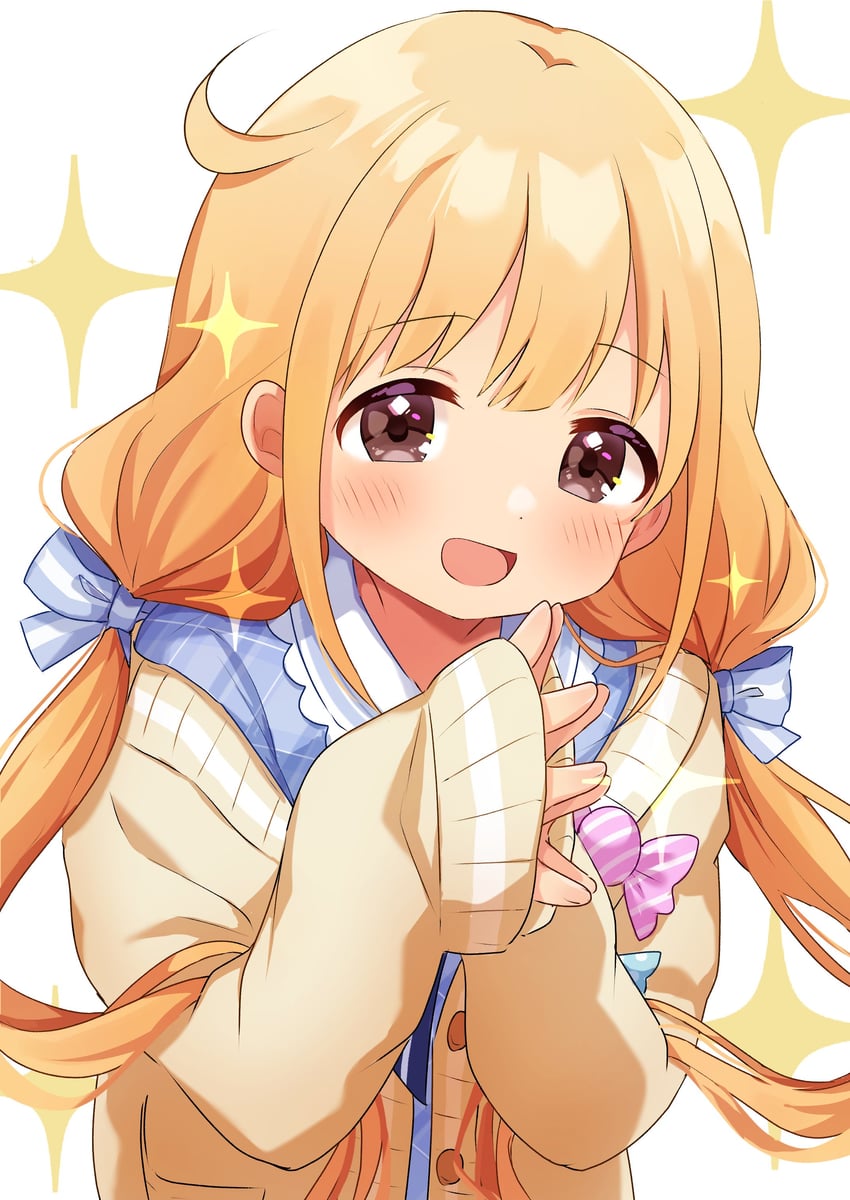 futaba anzu (idolmaster and 2 more) drawn by kahiika