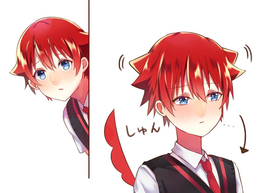 hibiki yuuta (gridman universe and 1 more) drawn by komugi_(komugi_ckdi)