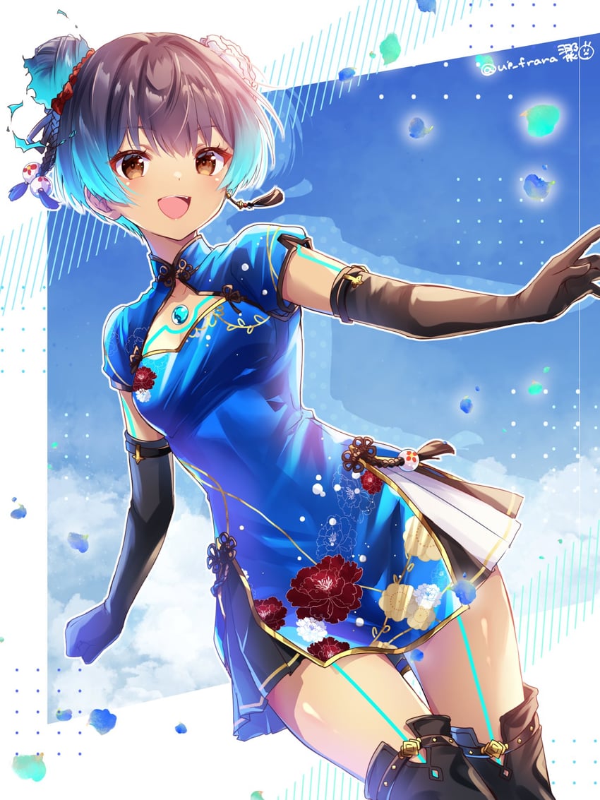 sena (xenoblade chronicles and 1 more) drawn by ui_frara