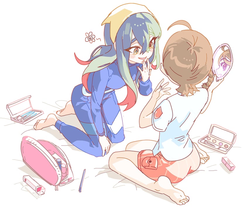 juliana and carmine (pokemon and 1 more) drawn by 5oh5s2