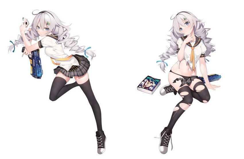 kiana kaslana (honkai and 2 more) drawn by suisai_(suisao)