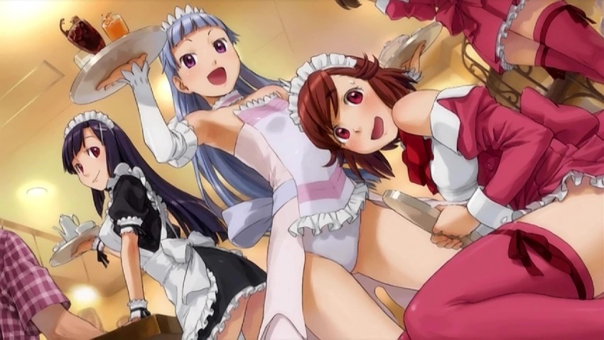 nagi, zange, and aoba tsugumi (kannagi) drawn by naruko_hanaharu