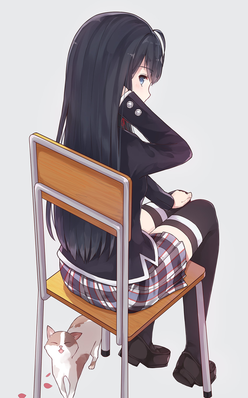 yukinoshita yukino (yahari ore no seishun lovecome wa machigatteiru.) drawn by levi9452
