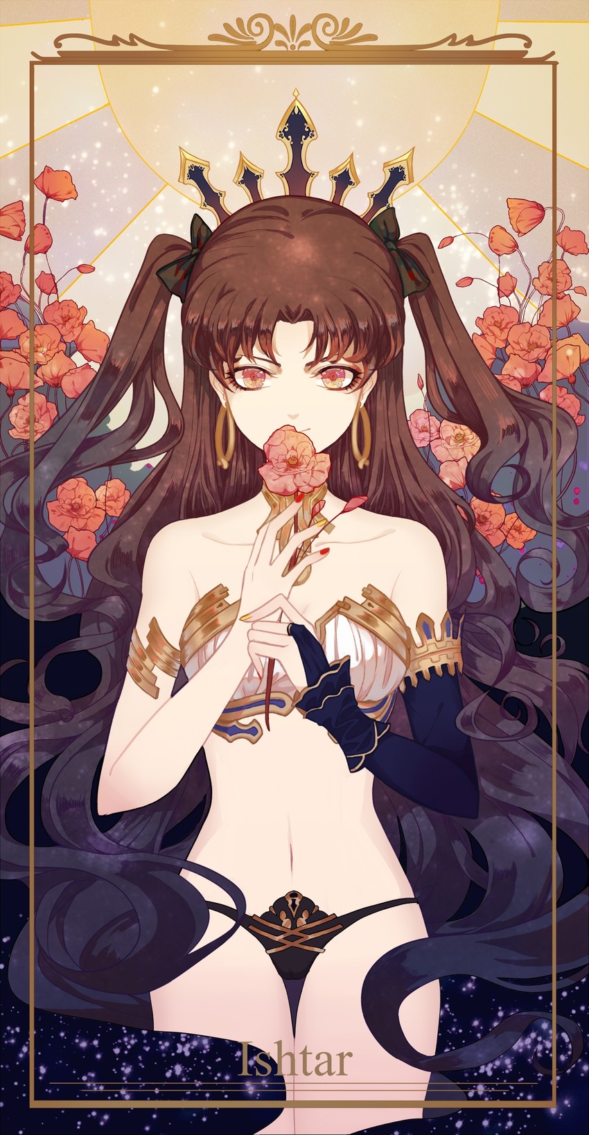 ishtar (fate and 1 more) drawn by bai_yan