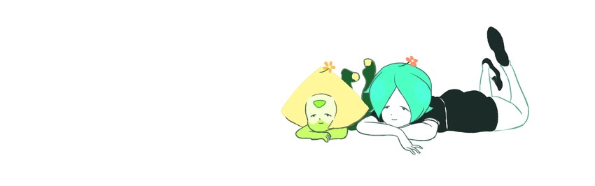 phosphophyllite and peridot (houseki no kuni and 1 more) drawn by matiruda