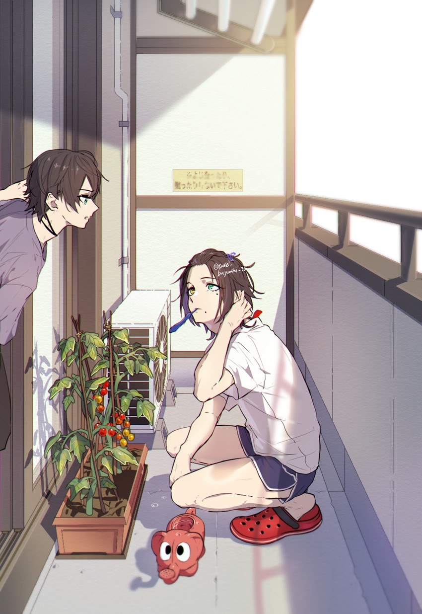 yamada saburo and yamada jiro (hypnosis mic) drawn by take_bayashi_3d