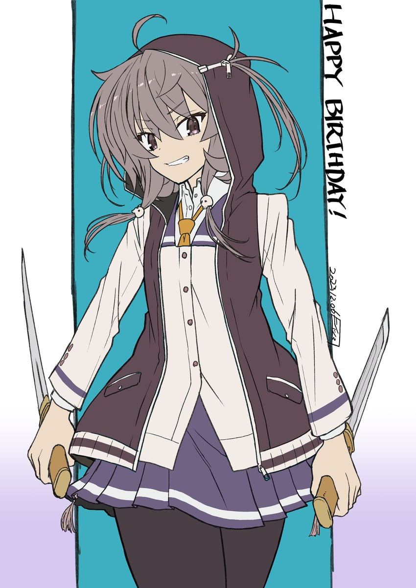 shichinosato kofuki (toji no miko) drawn by niitsuma_daisuke_(animator)