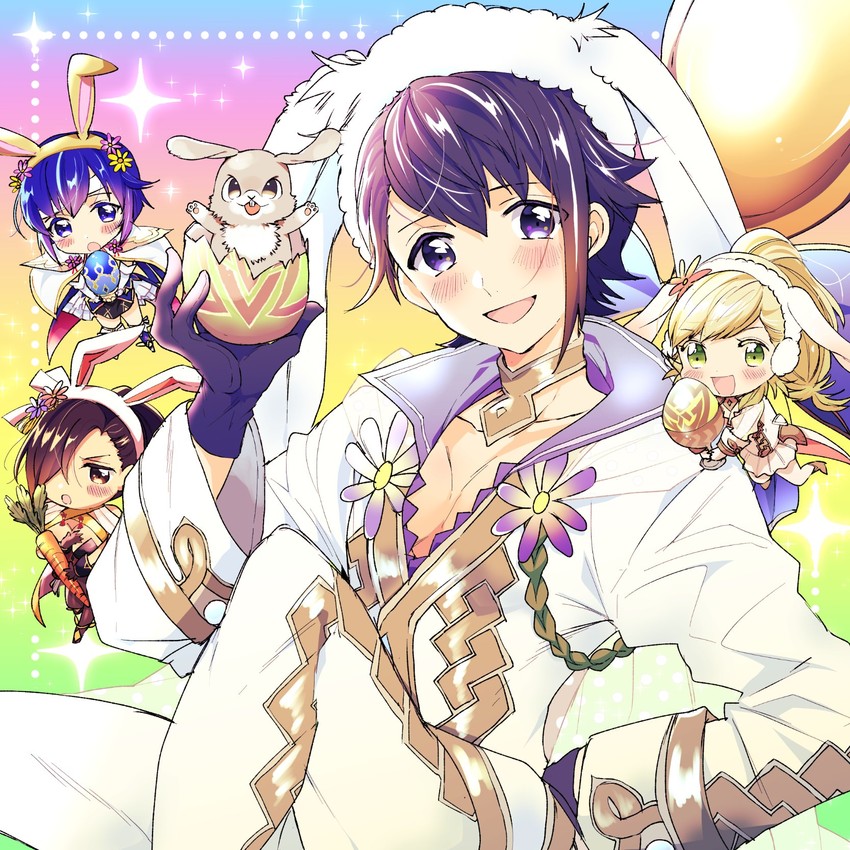 kagero, sharena, catria, and alfonse (fire emblem and 3 more) drawn by hasebe_(17_feh)