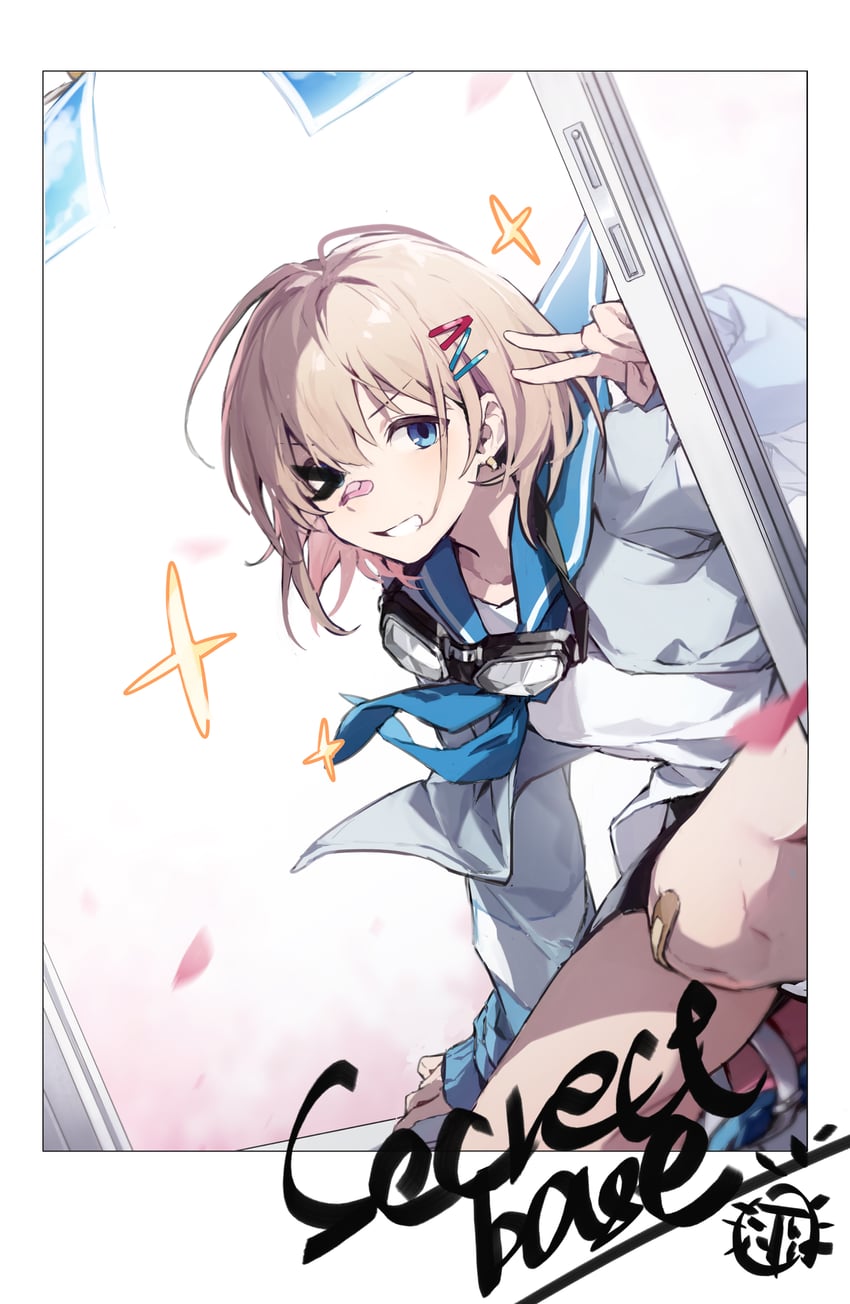 serizawa asahi (idolmaster and 1 more) drawn by oyo_hitsuji