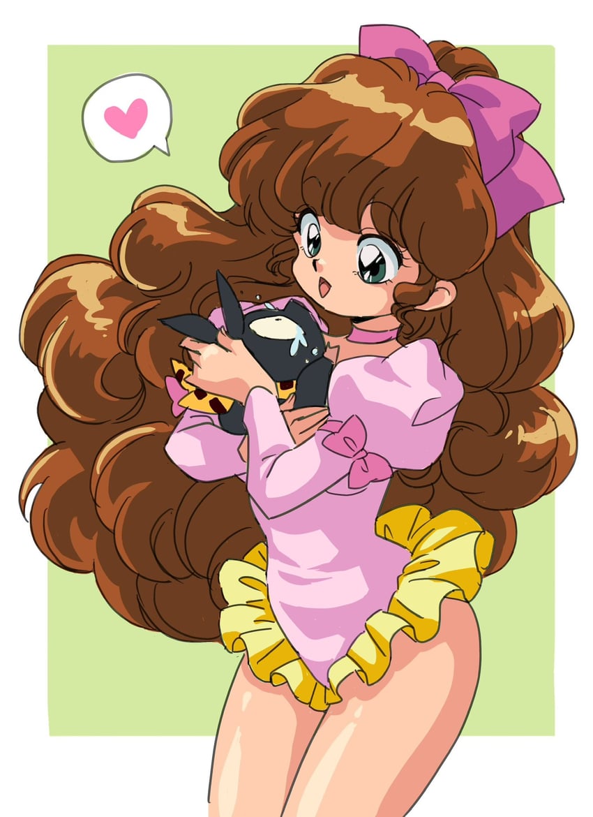 p-chan and shiratori azusa (ranma 1/2) drawn by ayamame