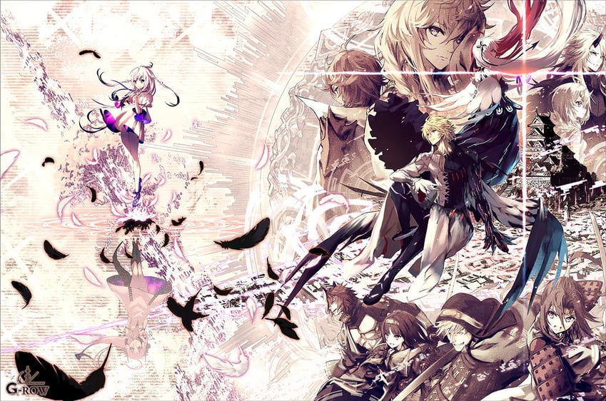 amane, ouroboros, nimul, azami, nero, and 4 more (ta ga tame no alchemist)