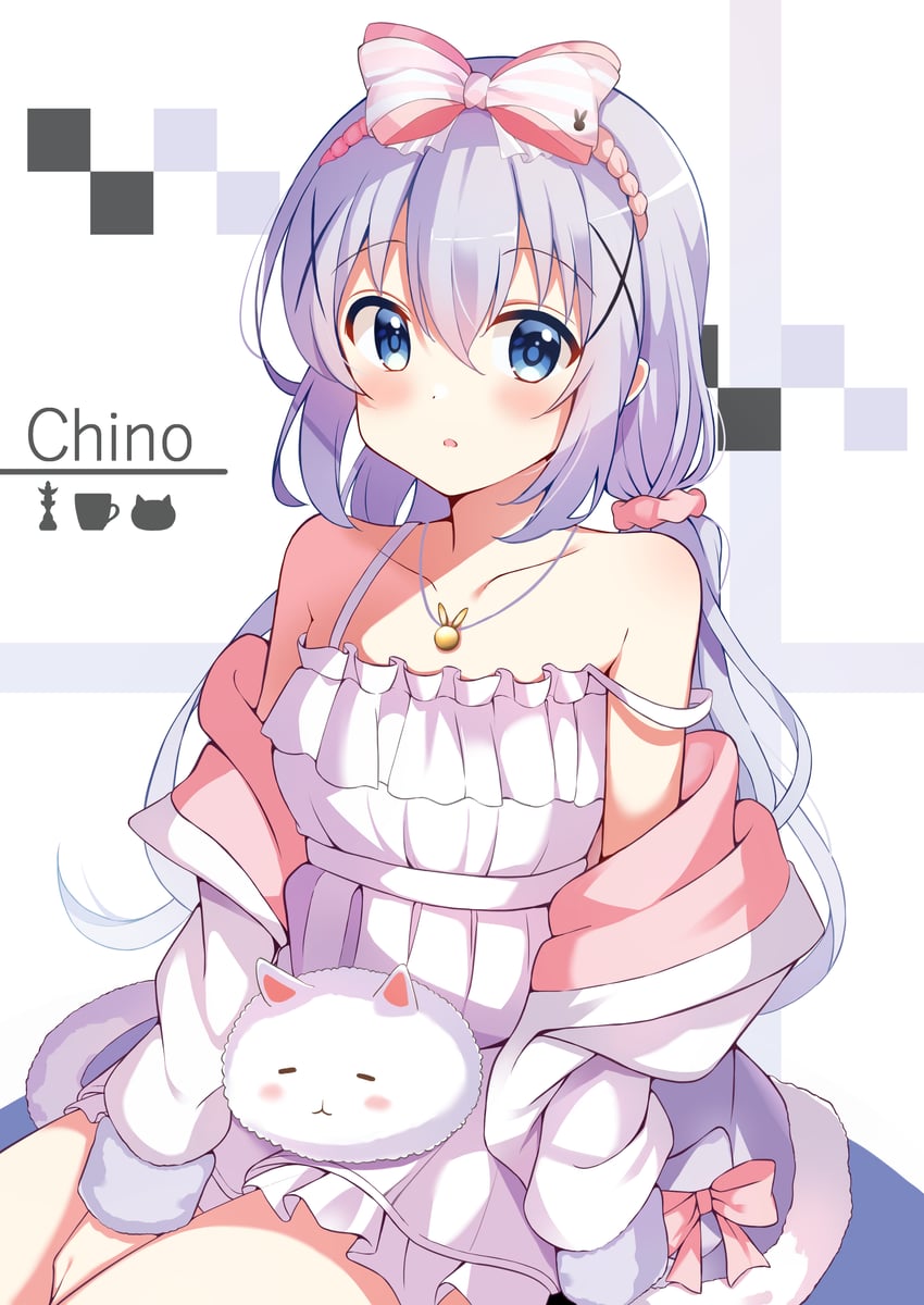 kafuu chino and tippy (gochuumon wa usagi desu ka?) drawn by azunyan