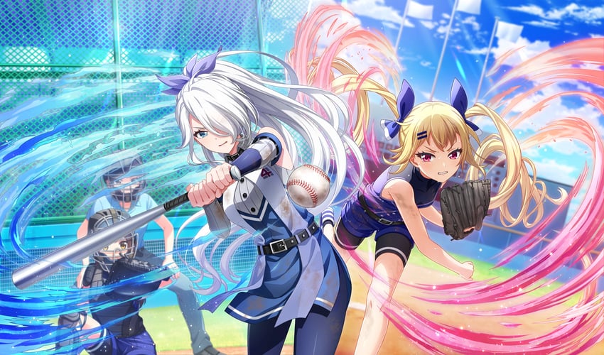 kusakari rena and kousaka tsubaki (cinderella series and 1 more)