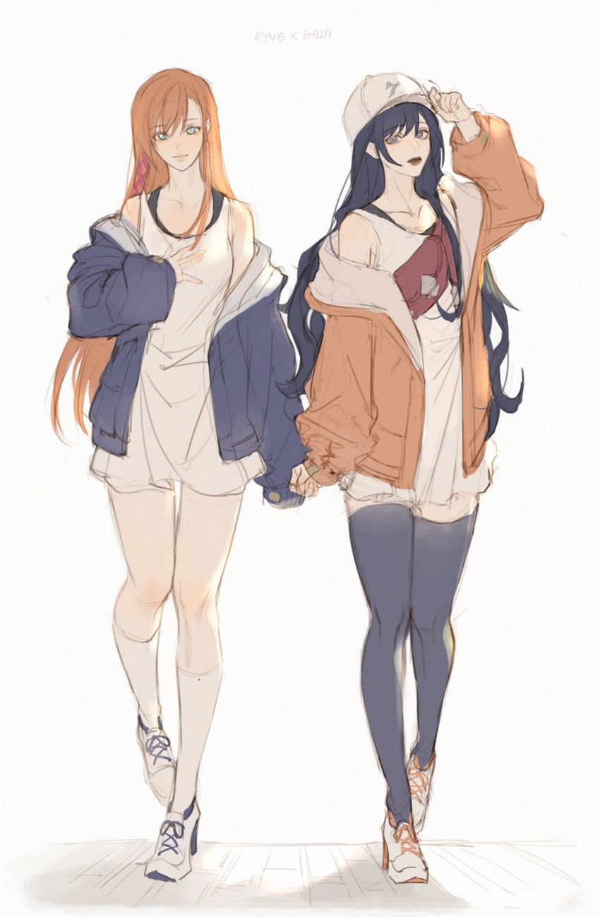 ryne waters and gaia (final fantasy and 1 more) drawn by tladpwl03