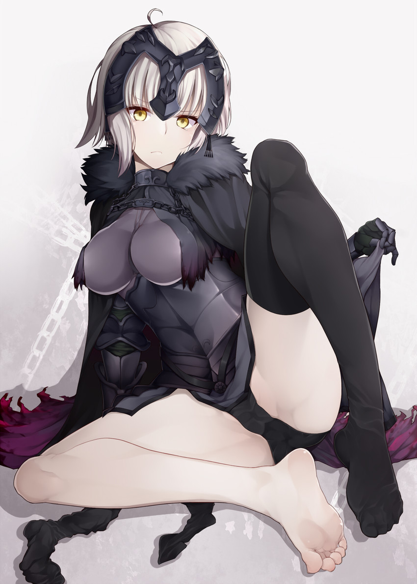 jeanne d'arc alter (fate and 1 more) drawn by batatata77