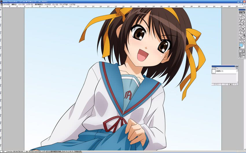 suzumiya haruhi (suzumiya haruhi no yuuutsu and 2 more) drawn by sugimura_tomokazu