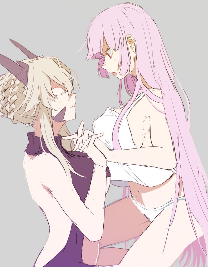 artoria pendragon and florence nightingale (fate and 1 more) drawn by yama_(ymmm_66)