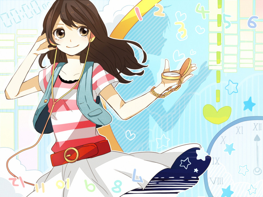 vocaloid and 1 more drawn by tama_(songe)