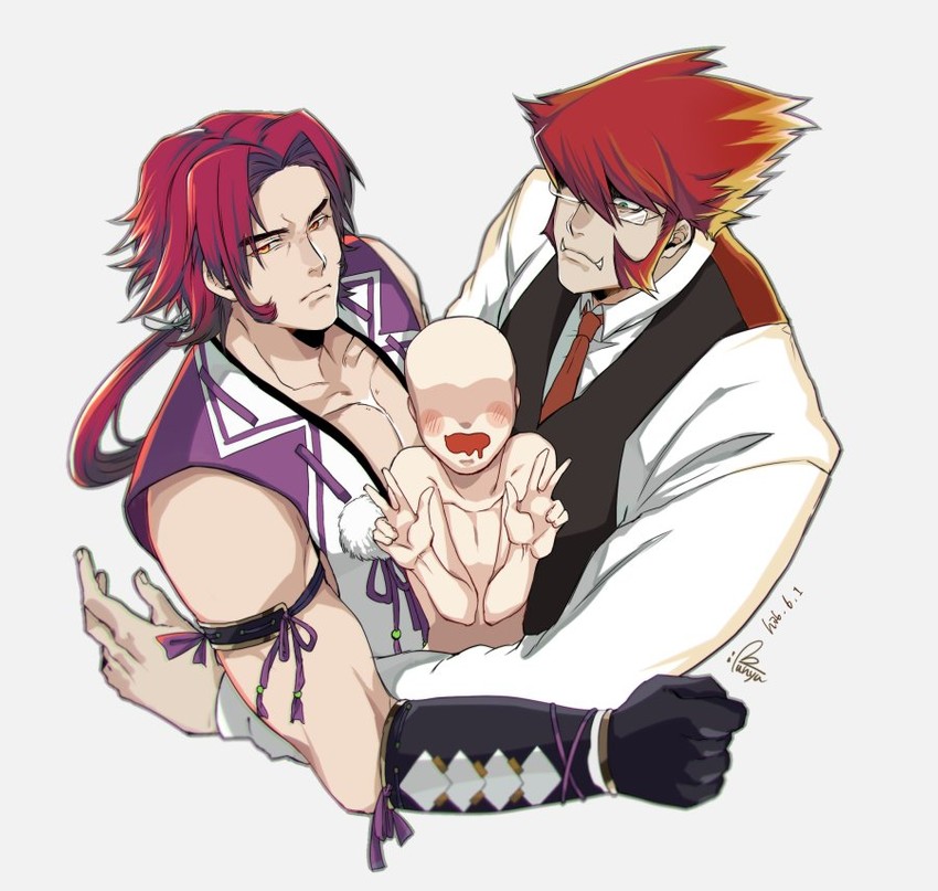 tonbokiri and klaus von reinhertz (touken ranbu and 1 more) drawn by tachibana_kuniei